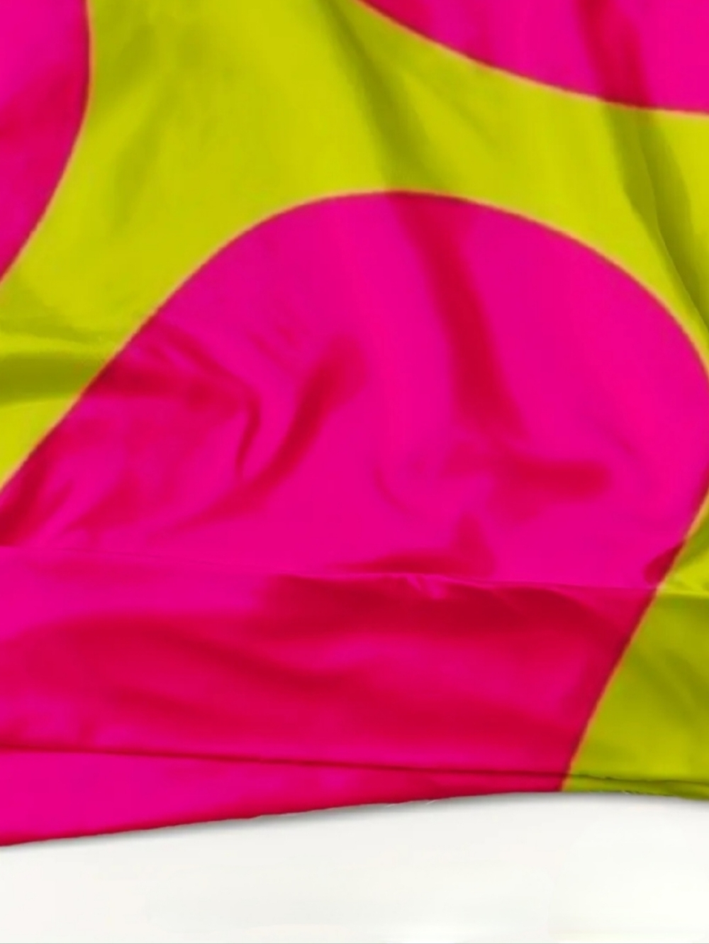 💋CUT OUT SHOULDER TOP -NEON PINK and YELLOW!!! - Picture 7 of 11